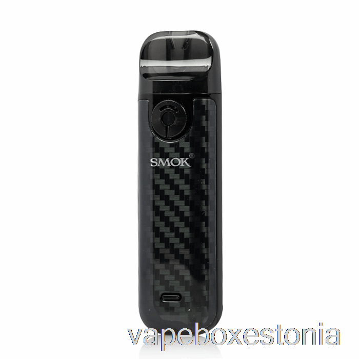 Vape Box Estonia Smok Novo 4 25w Pod Kit Must Süsinikkiud
